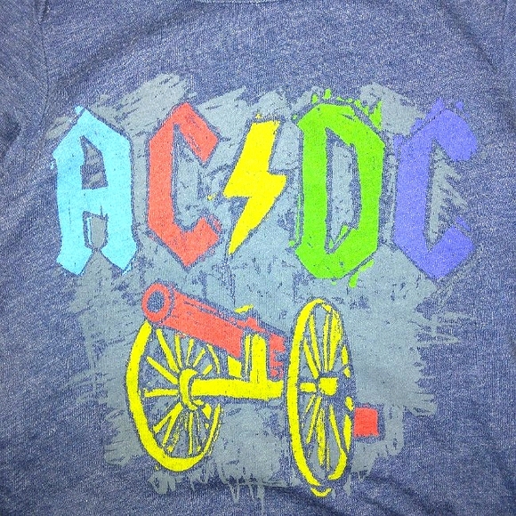 L@@K! GUC Infants 9mo ROCKWARE "ACDC" Unisex Long Sleeve Bodysuit☆2009 - Picture 2 of 10